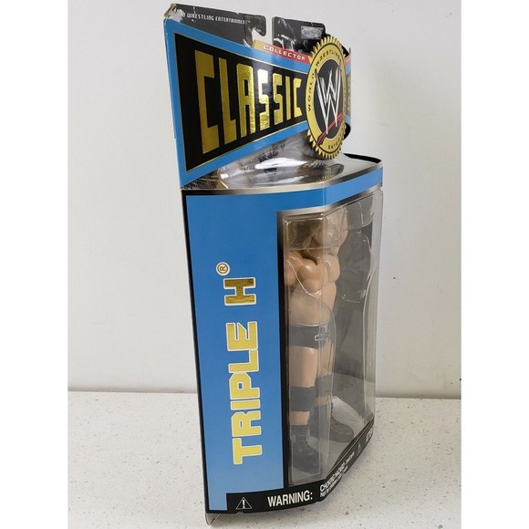 Triple H WWE Jakks Classic Superstars 2008 Collector Series #17 NIP - Picture 3 of 6